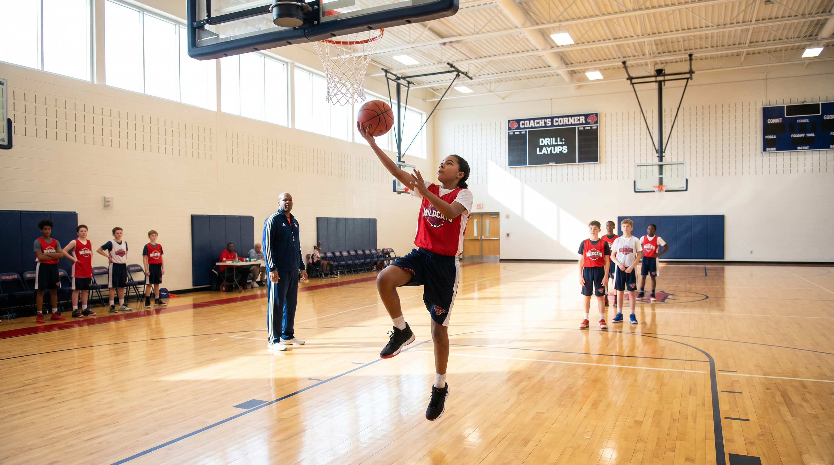 Mastering the Fundamentals: Layup Progression Drills for Young Players