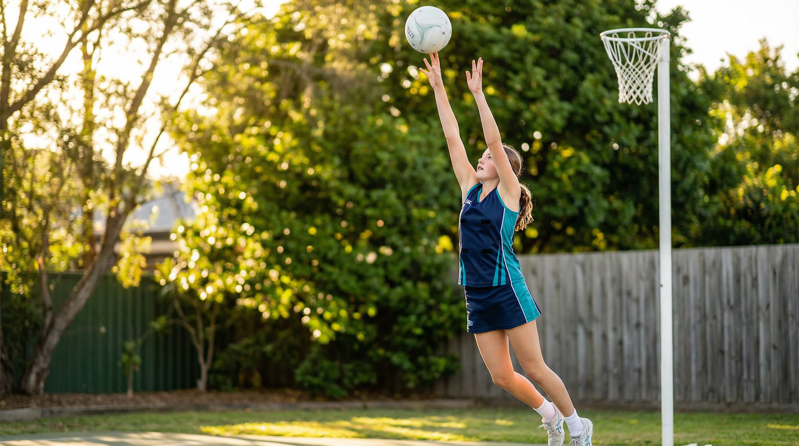 Master Your Shot: Trackable Netball Shooting Drills for Home Practice
