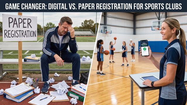 Digital vs Paper Registration for Sports Clubs: A Coach’s Guide