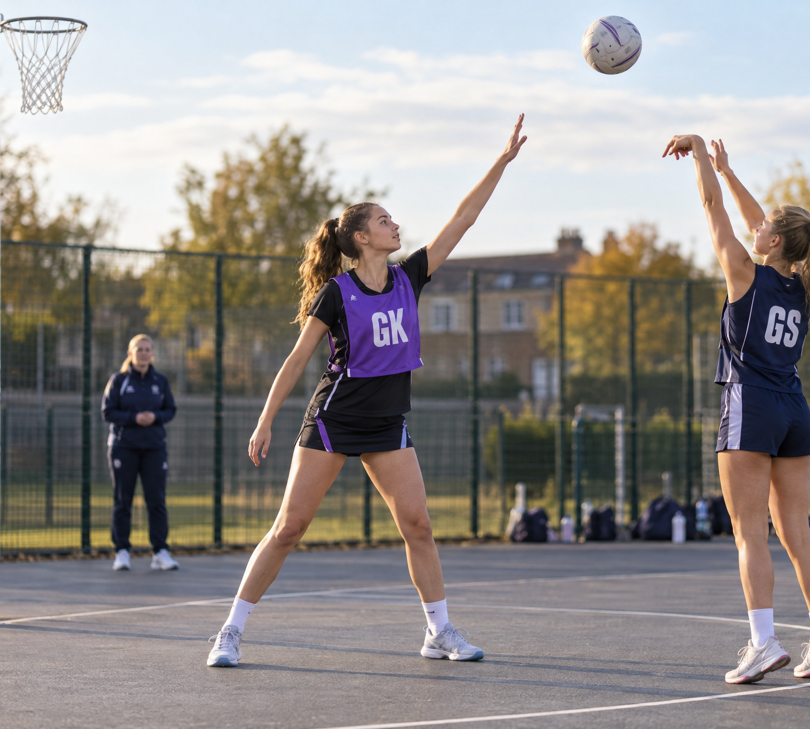 Goalkeeper Blocking and Deflection Drills for Youth Netball