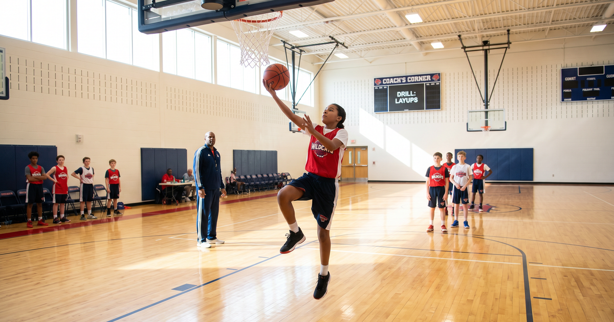 Layup Progression Mastering the Fundamentals: Layup Progression Drills for Young Players ...