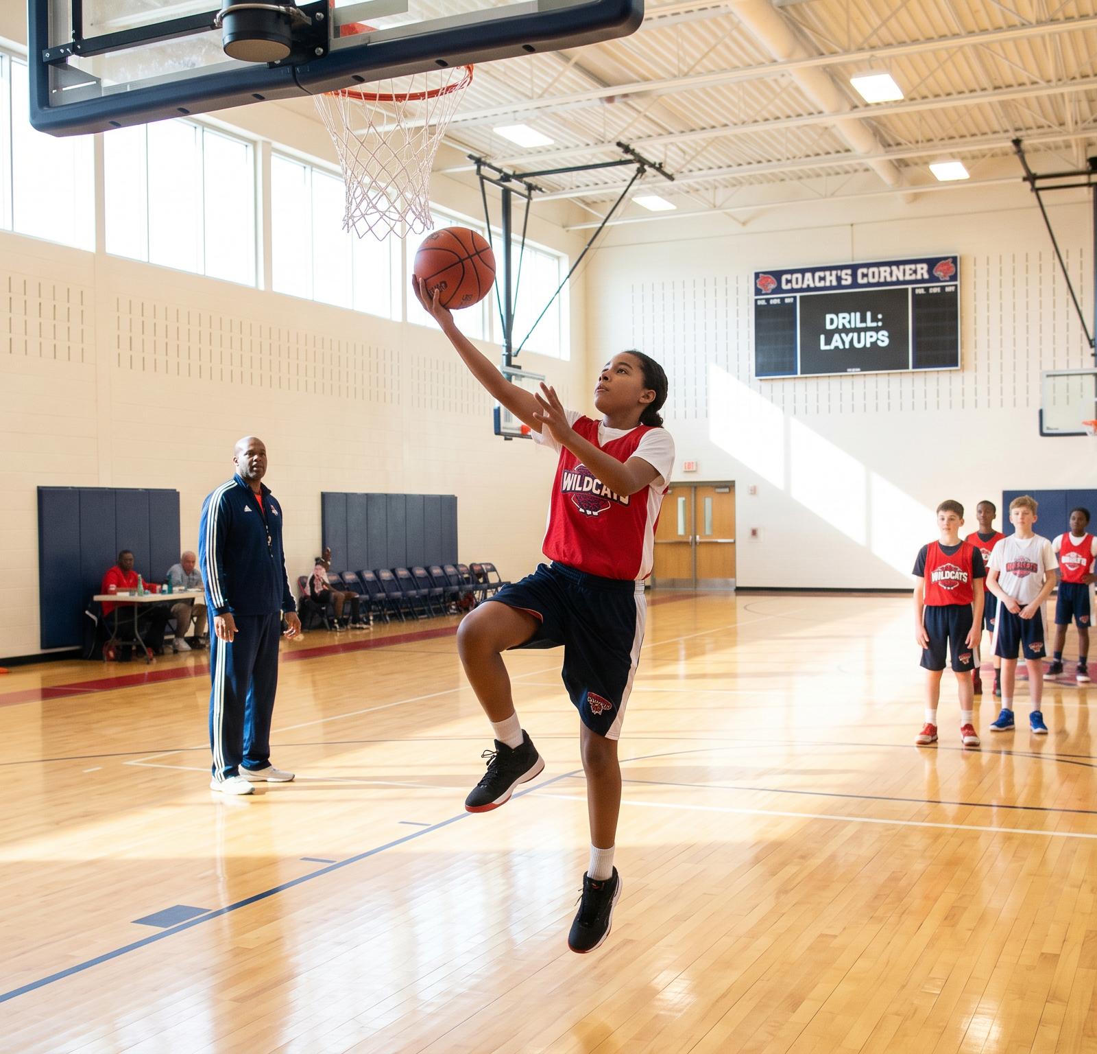 Mastering the Fundamentals: Layup Progression Drills for Young Players