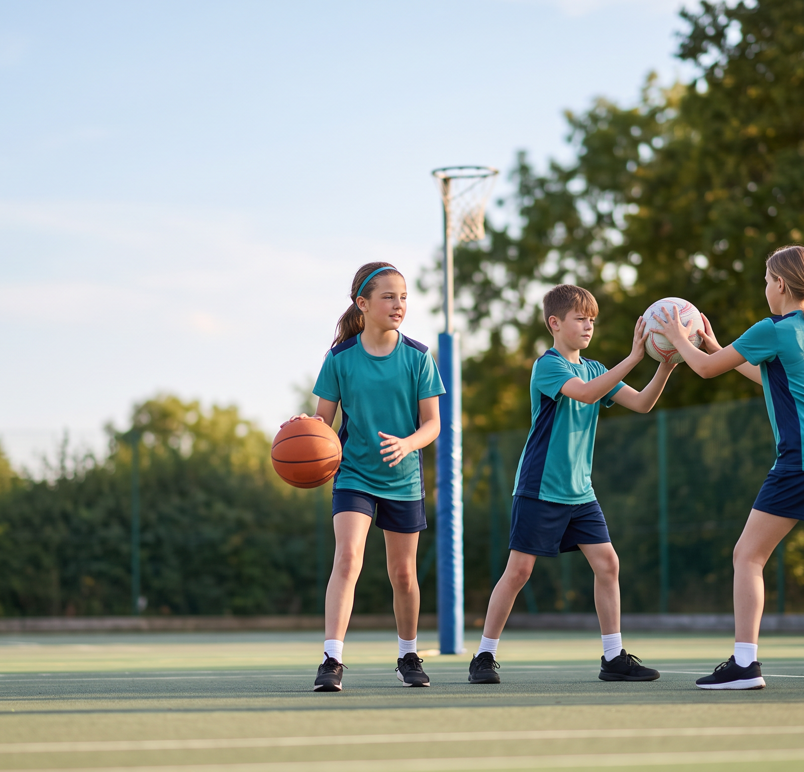 Managing Multiple Children's Sports Activities Efficiently: A Basketball and Netball Coach's Guide