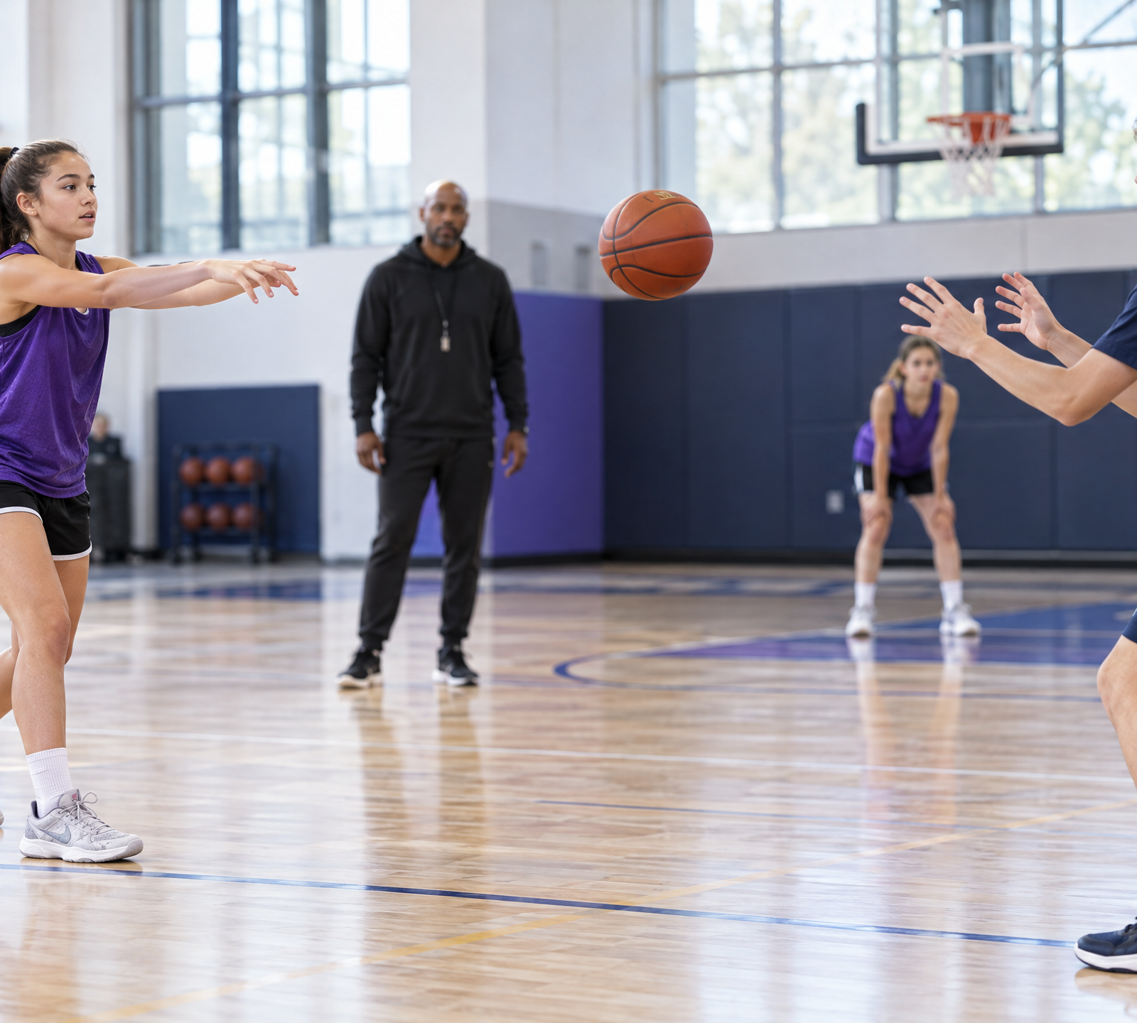 Passing Accuracy Training Techniques: 3 Basketball Drills for Youth Coaches