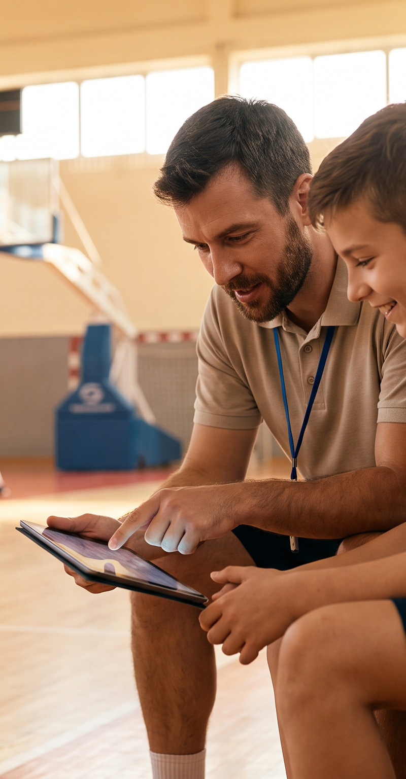 Using Technology to Improve Coaching Efficiency in Basketball and Netball