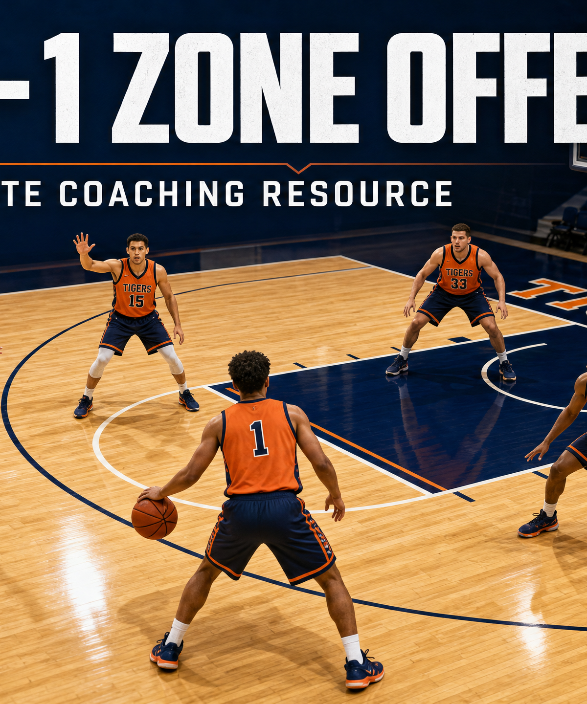 Mastering the 1-3-1 Zone Offense: High-Low Actions & Weak-Side Overloads
