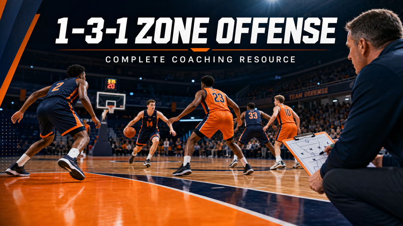 Mastering the 1-3-1 Zone Offense: Overload and Attack