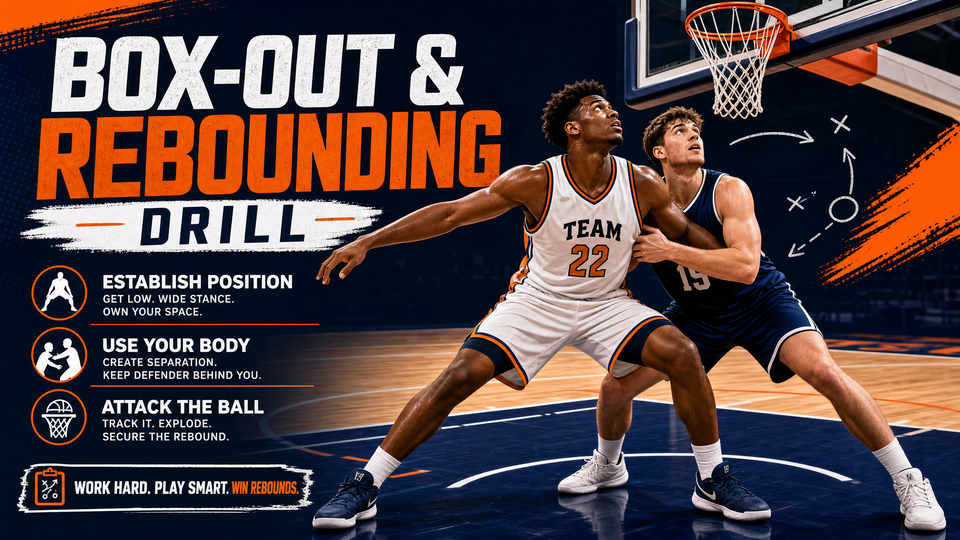 The Ultimate 3v3 Box-Out and Rebounding Drill