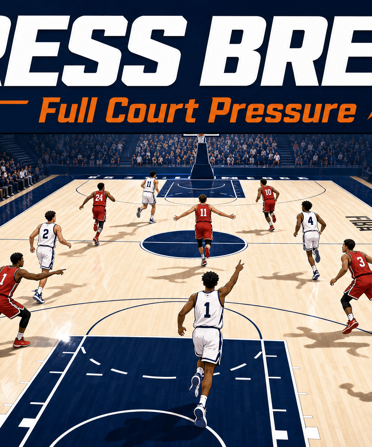 The 4-Across Press Break: Beating Full-Court Pressure