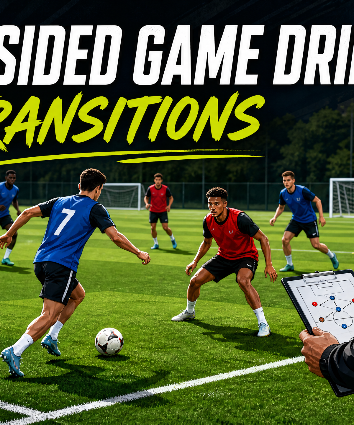 4v4 High-Intensity Transition Small-Sided Game