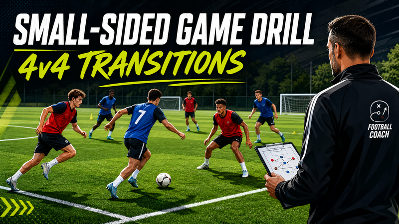 4v4 High-Intensity Transition Small-Sided Game