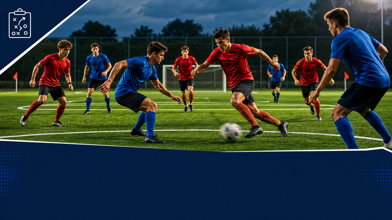 4v4 Transition Chaos: High-Intensity Small-Sided Game