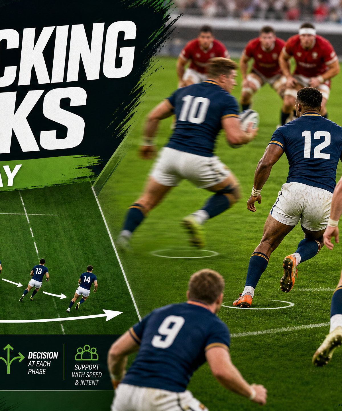 Attacking Backs: First Phase Strike Plays to Break the Gain Line