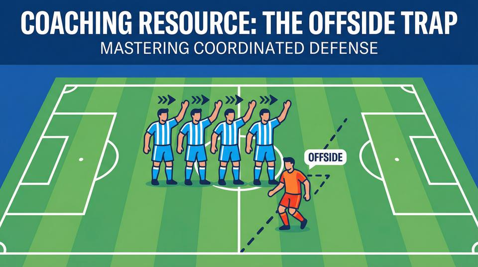 Mastering the Back-Four Offside Trap: A Comprehensive Defensive Drill