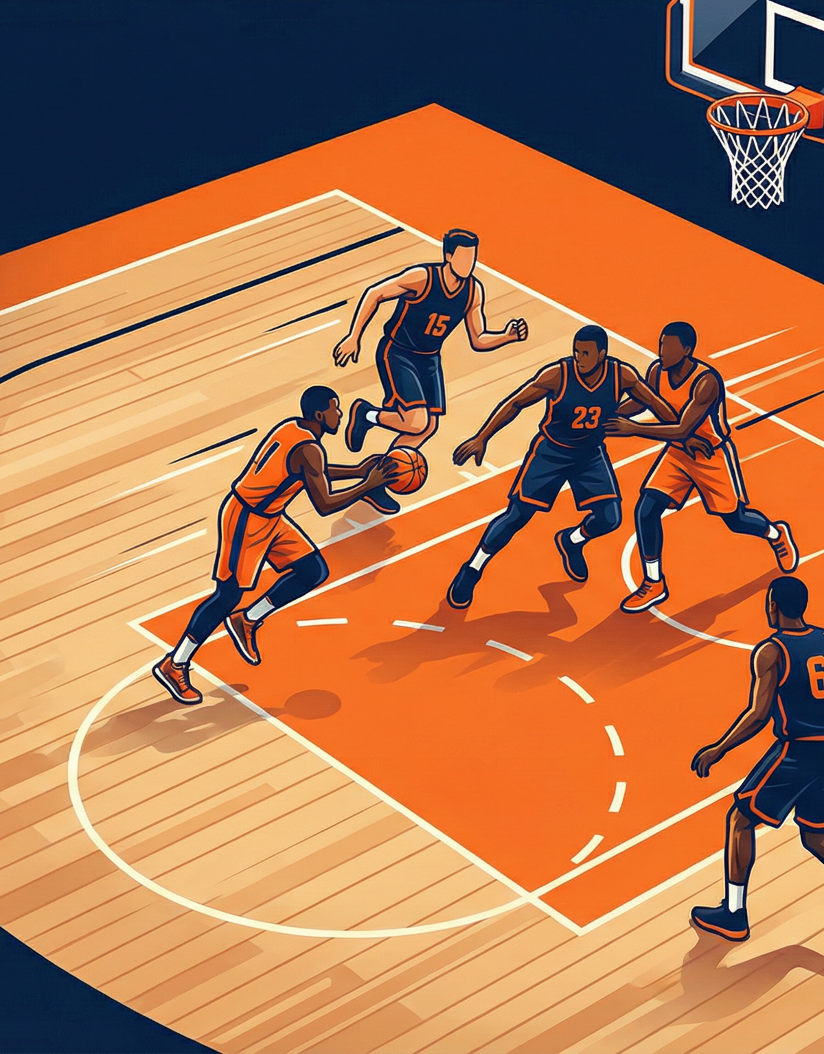 Baseline Inbound: The Backdoor Screen & Curl Play