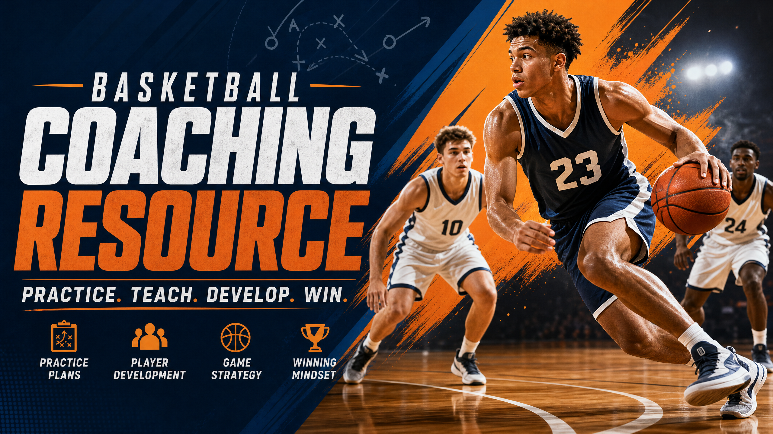 1–3–1 Zone Offense vs. a 2–3: High-Post and Baseline-Runner Set