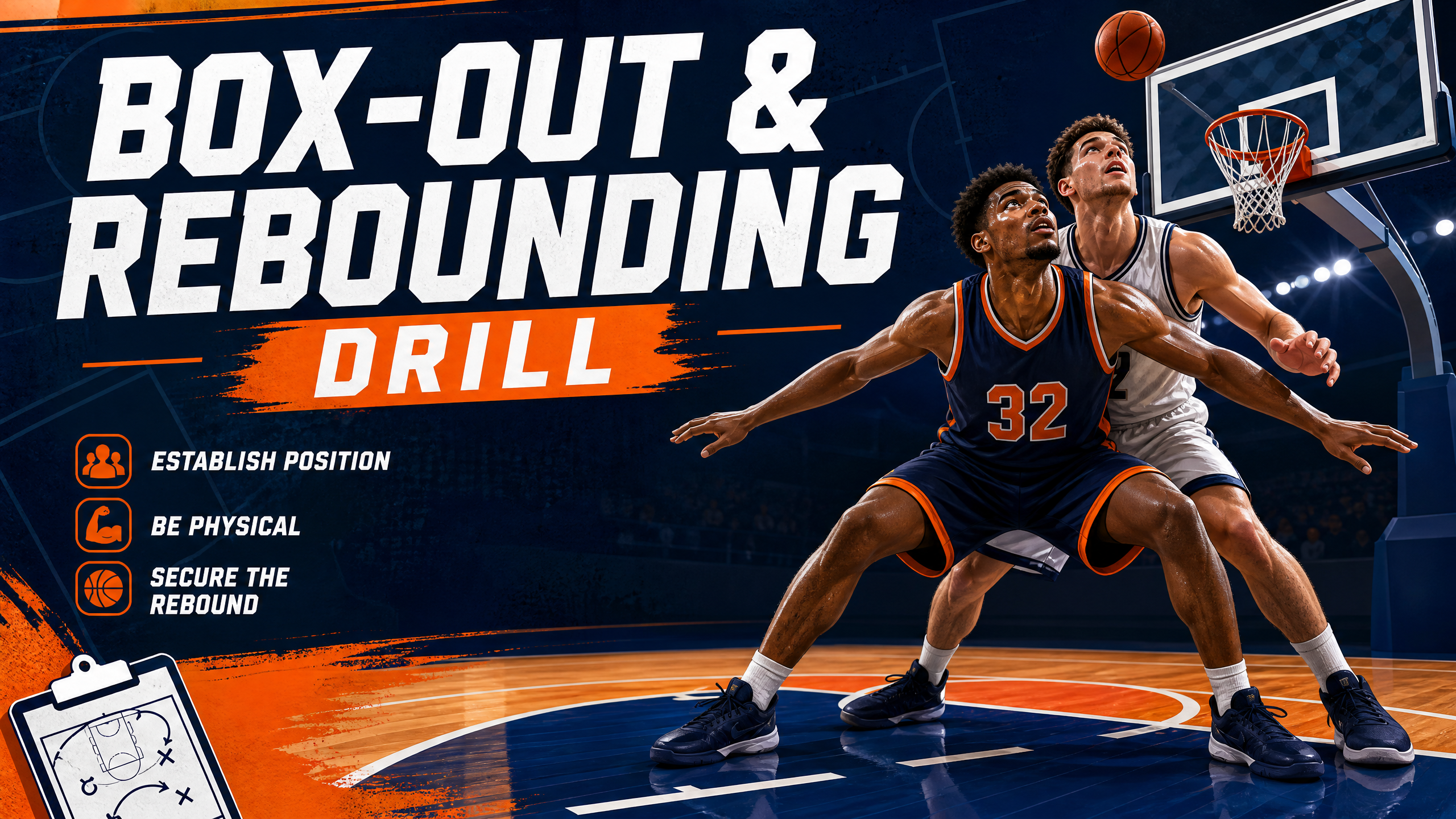 The Ultimate 3v3 Box-Out and Rebounding Drill