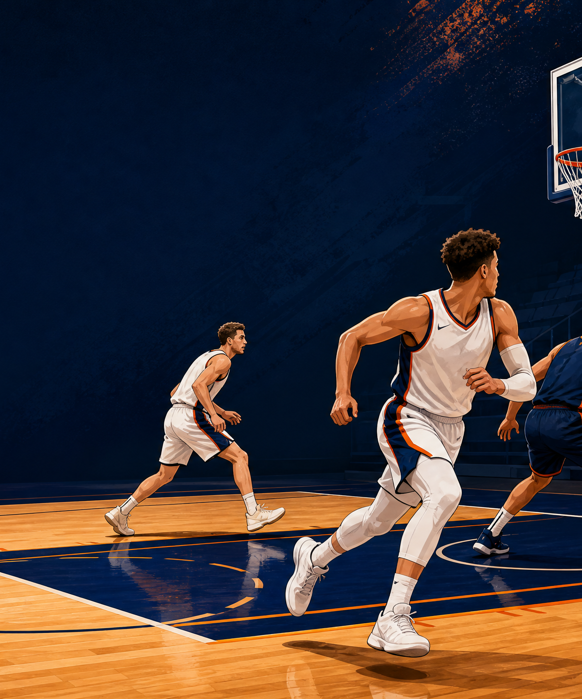 BLOB ‘Fist’: Box Cross-Screen Layup for a Baseline Inbound