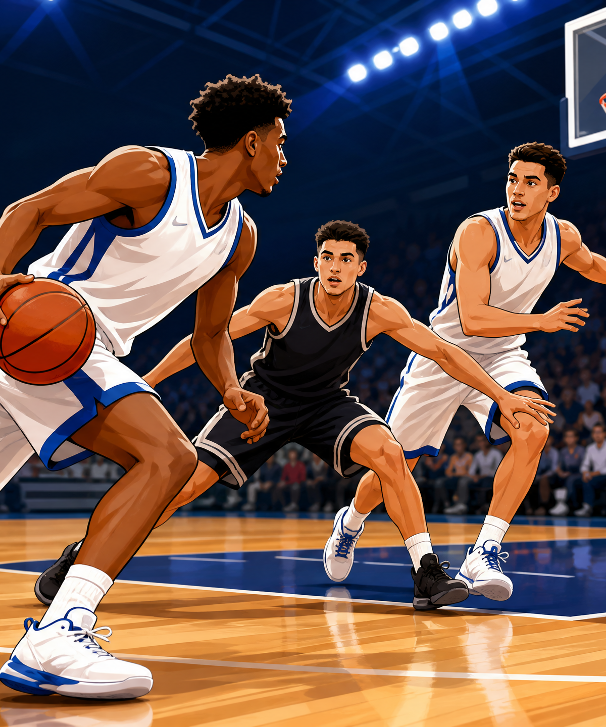 Box 2: Under-Basket Inbound Play