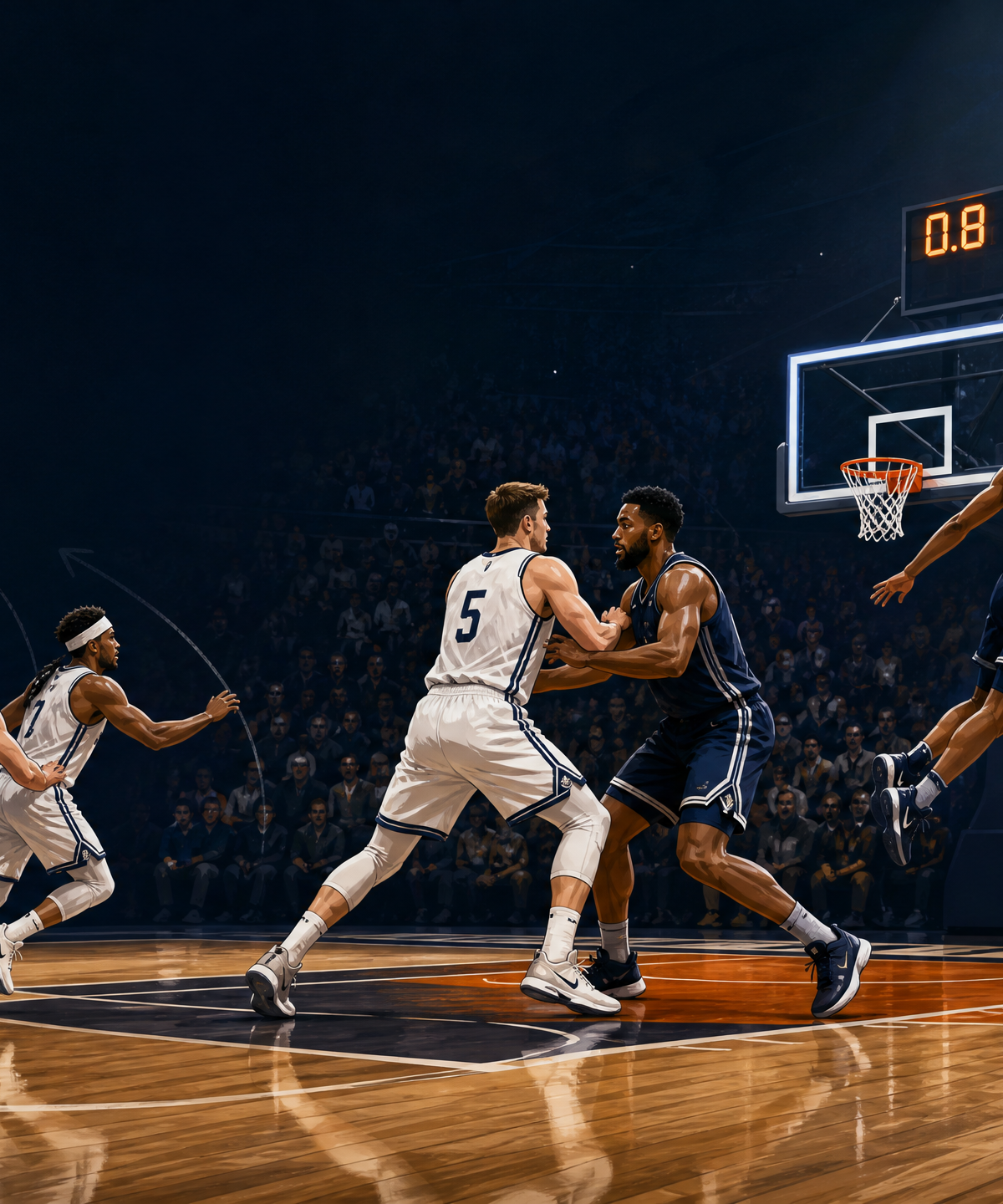 SLOB Box Flare: End-of-Game Buzzer Beater for a Right-Wing Three