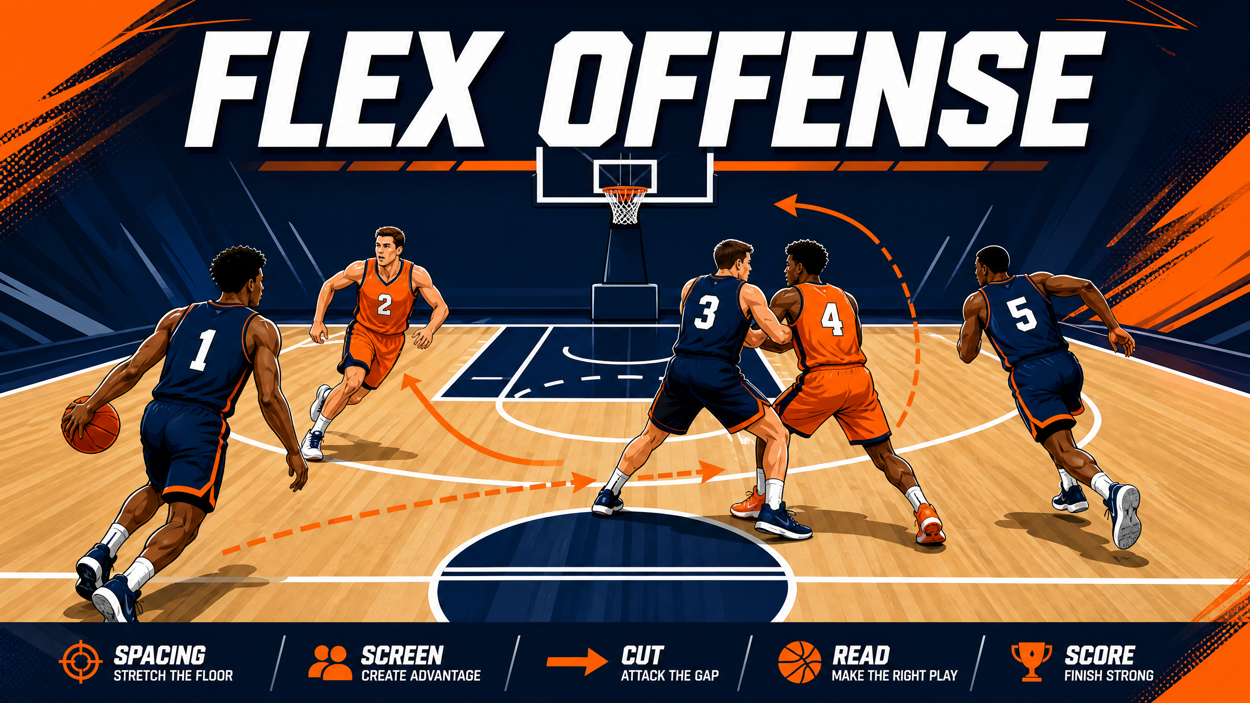 Mastering the Flex Offense: A Complete Continuity Playbook