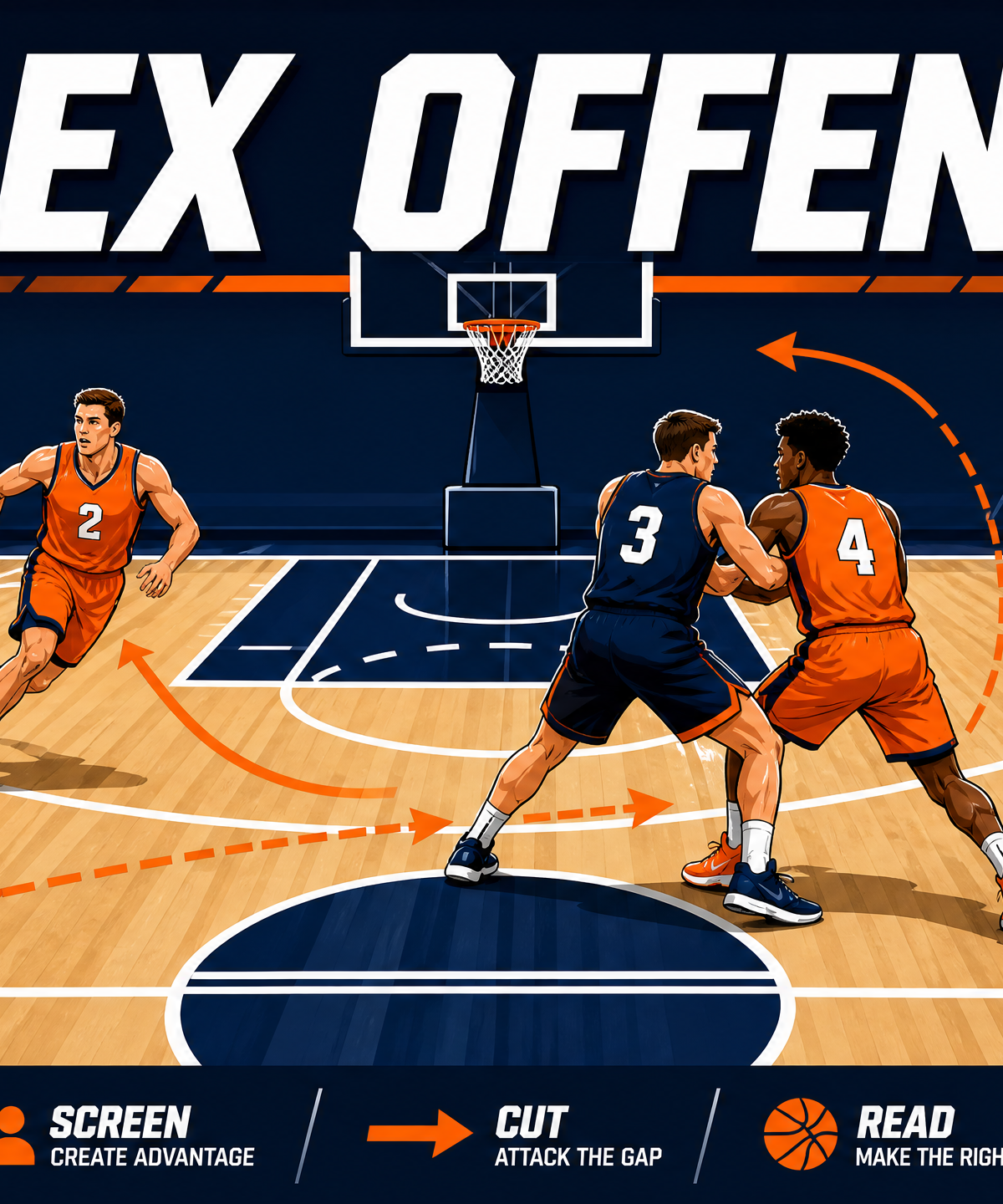 Mastering the Flex Offense: A Complete Continuity Playbook