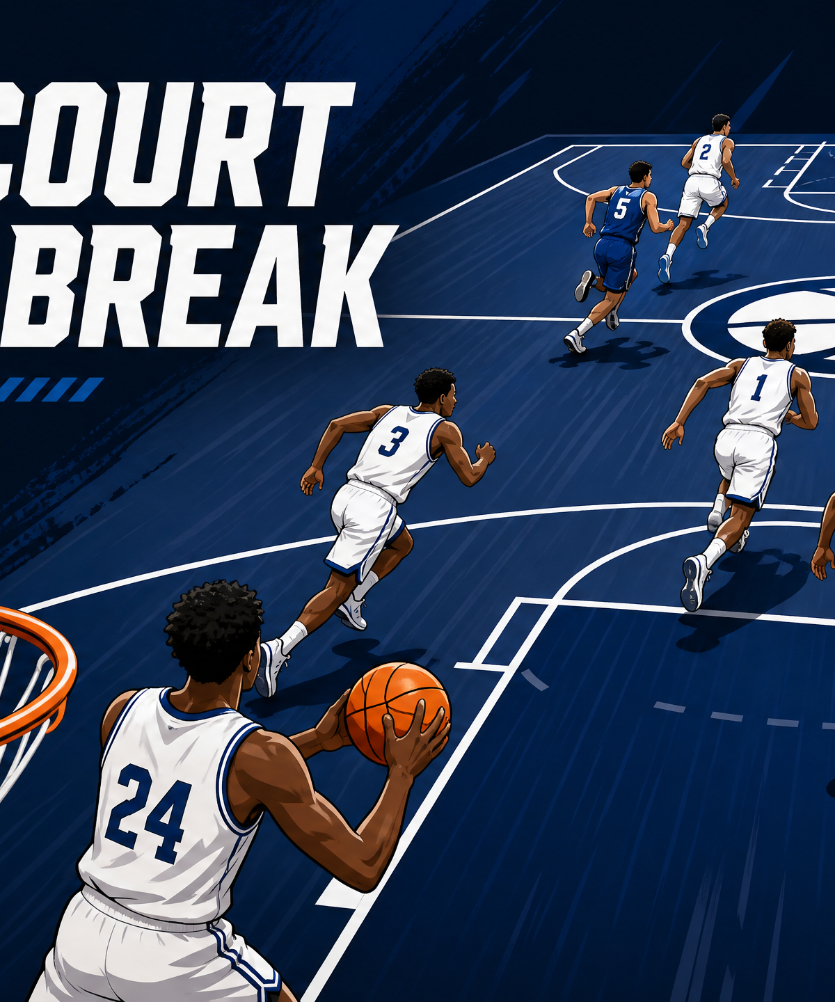 Mastering the Full Court Press Break: The 4-Across Strategy