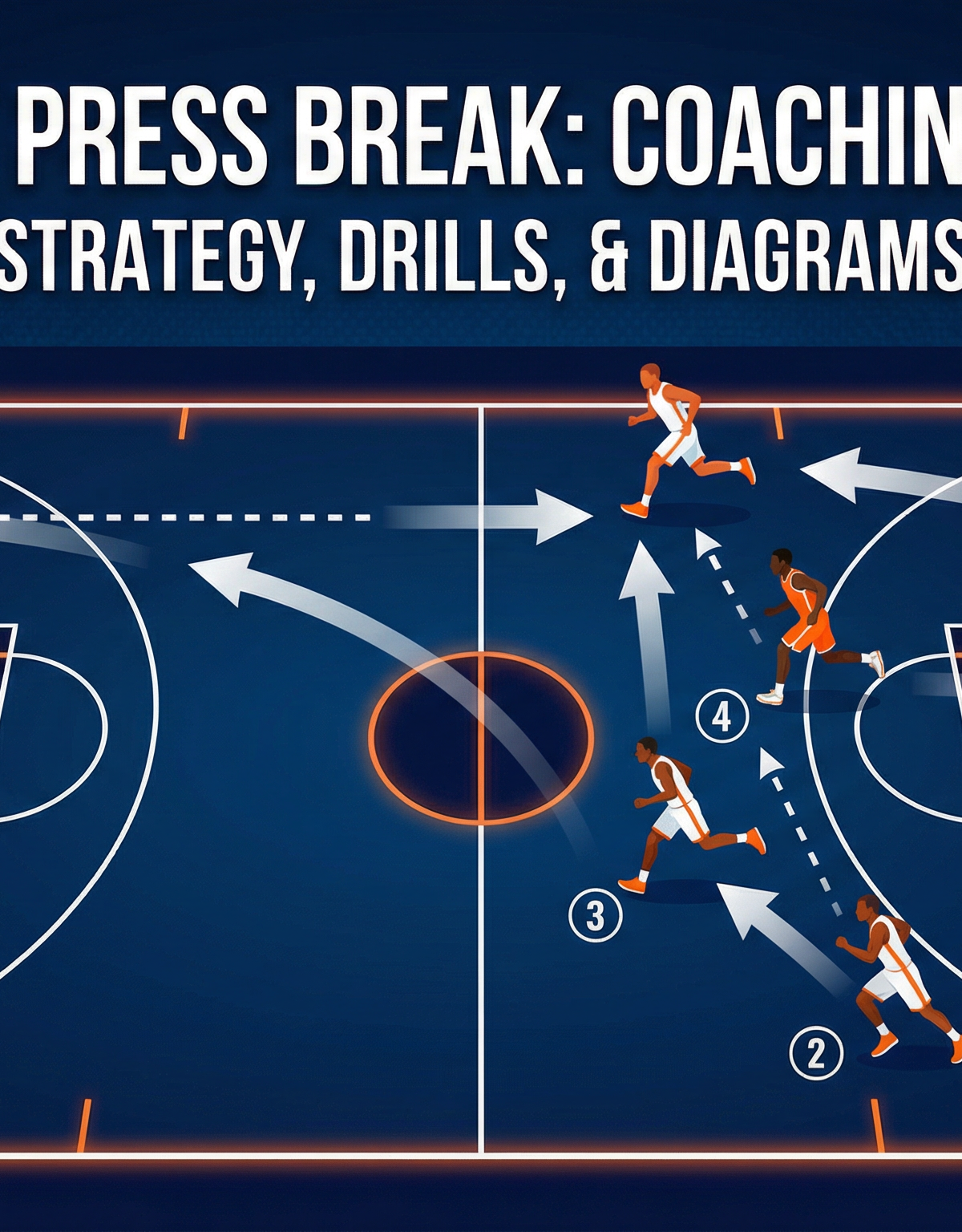 Mastering the Full-Court Press Break: The 5-Man Advance Drill