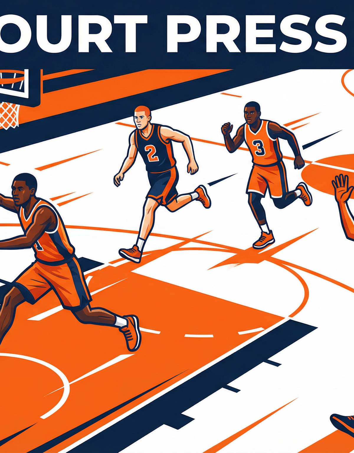 Full Court Press Break: 5-on-3 Structured Advancement Drill