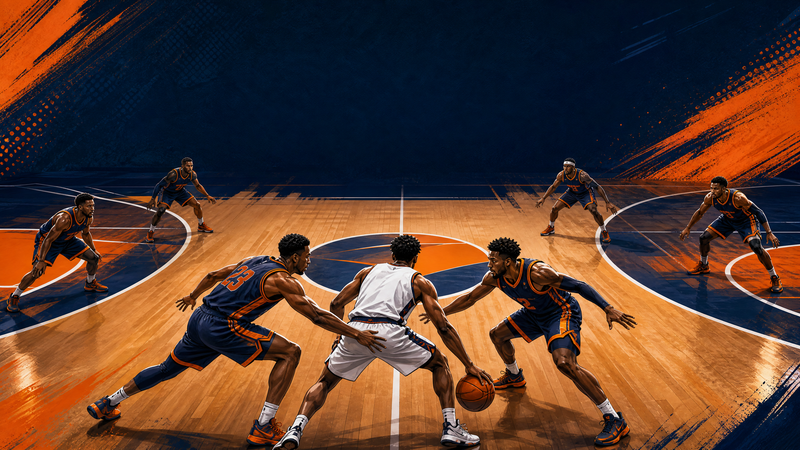 The 1-2-2 Half-Court Trap: Suffocate Offenses and Force Turnovers