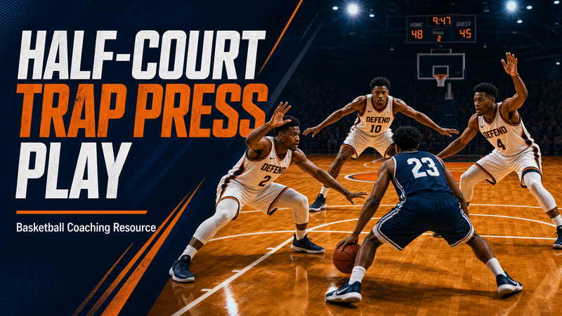 The Half-Court Trap Press: Creating Turnovers and Chaos
