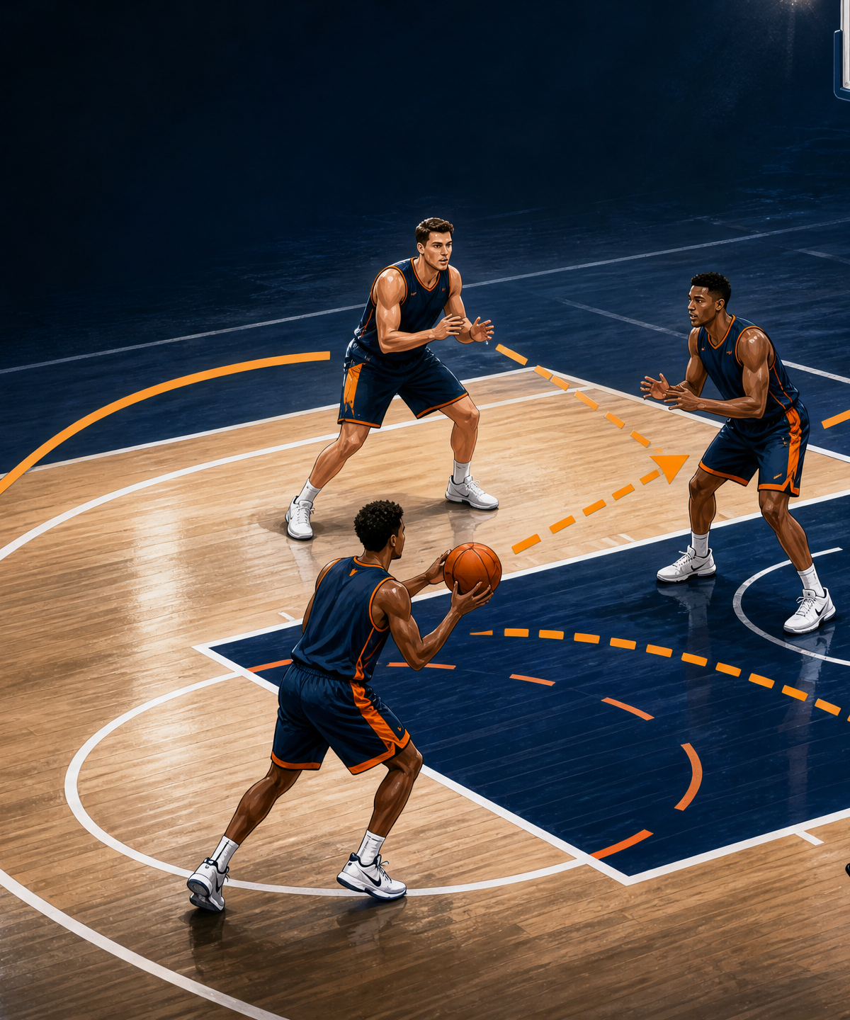 Horns Flare: Create a Top-Slot Three-Pointer