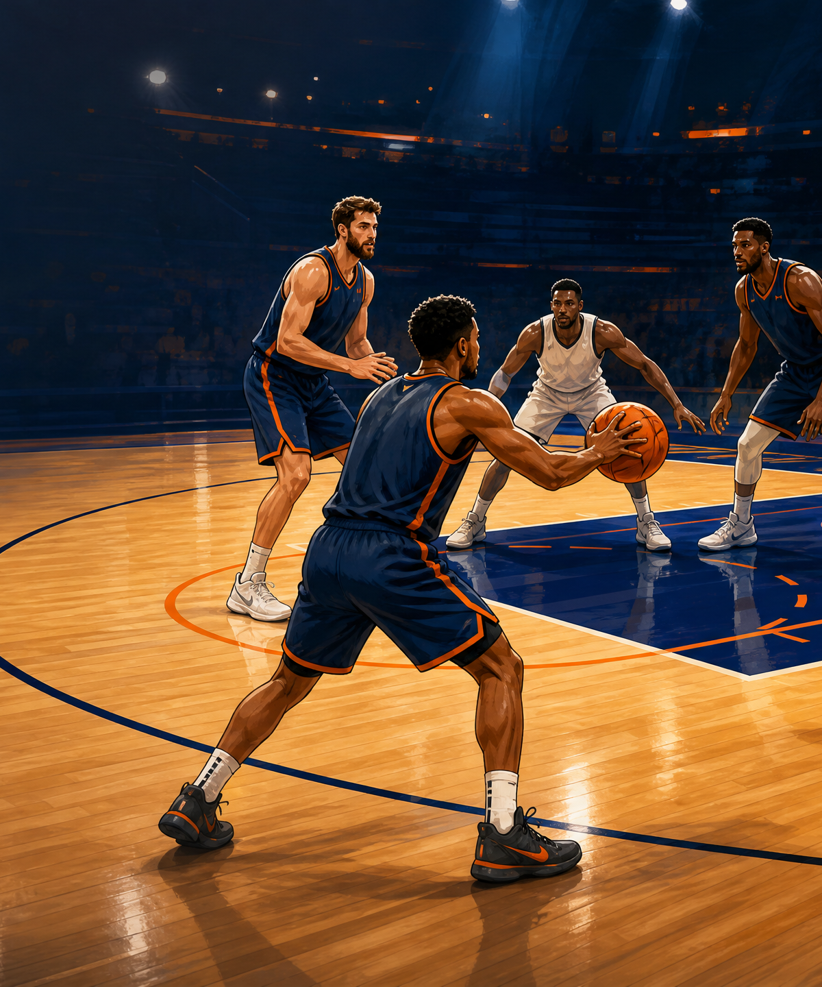 Horns Lift 3: A Timed Three-Point Set Play from the FIBA Horns Alignment