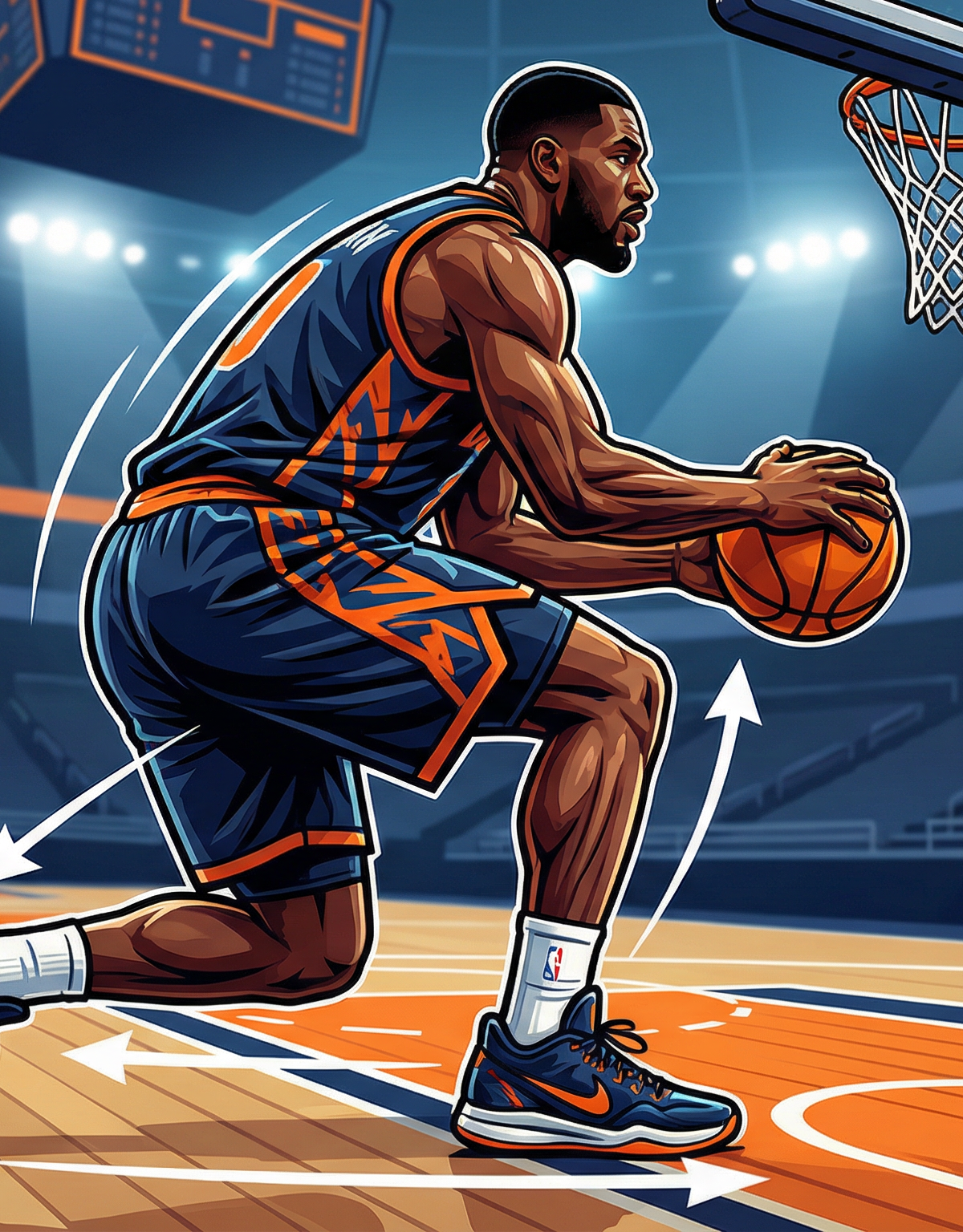 Post Moves and Footwork Mastery: Drop Step, Up-and-Under & Mikan Drill