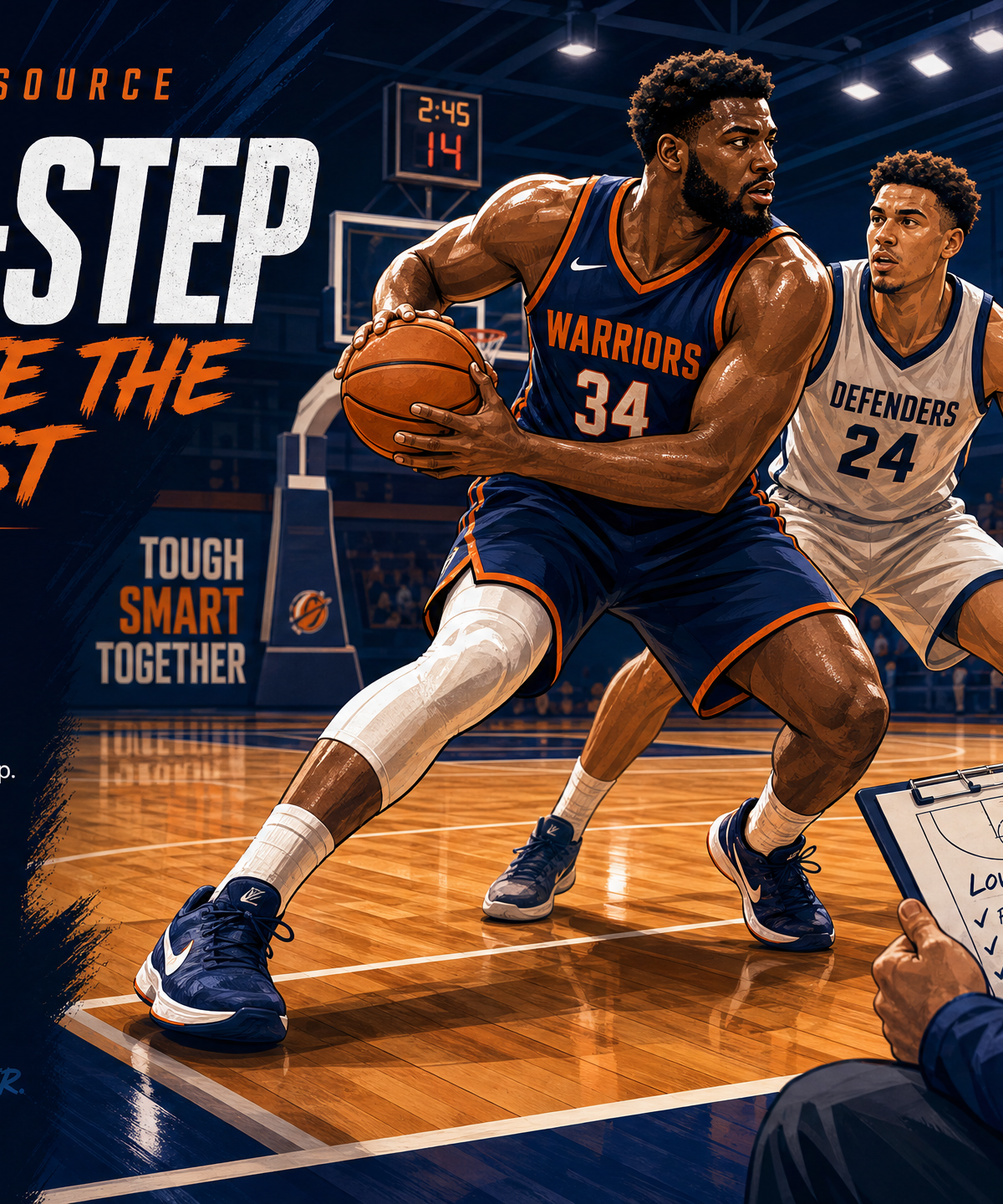 Post Moves and Footwork Mastery Drill