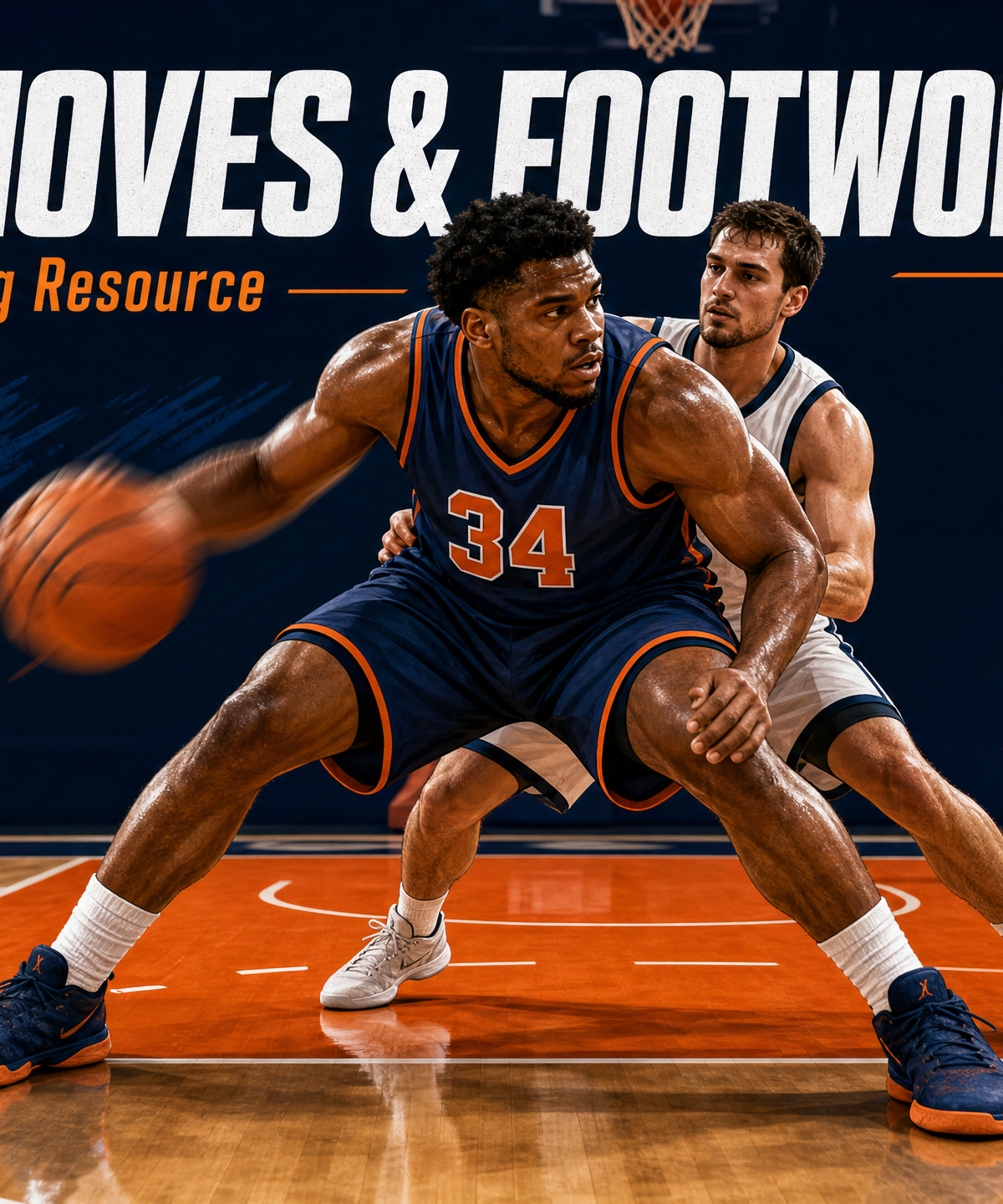 Power Post Progression: Footwork & Finishing Drill