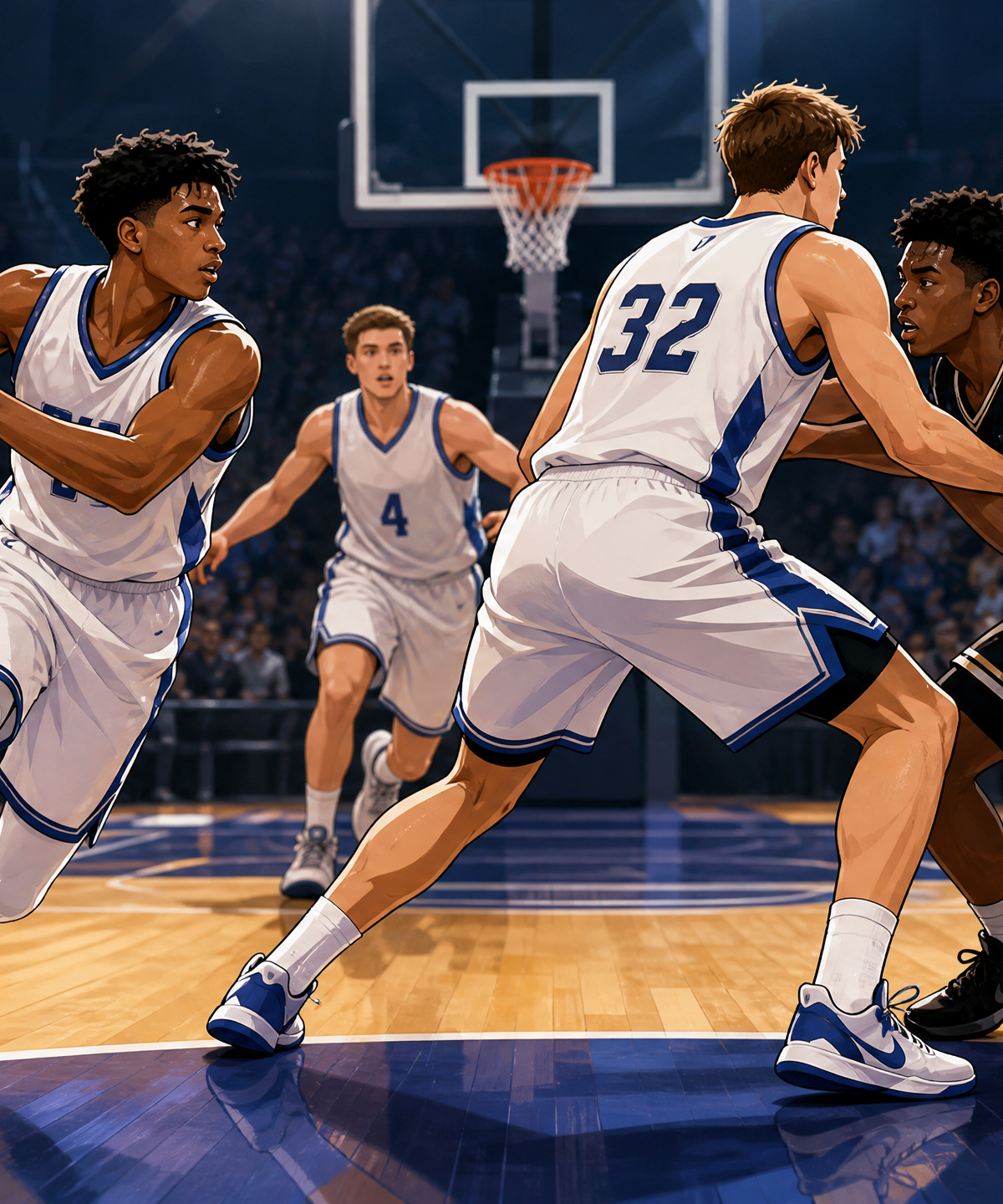 Box Hammer: Sideline Inbound Play Against Man-to-Man