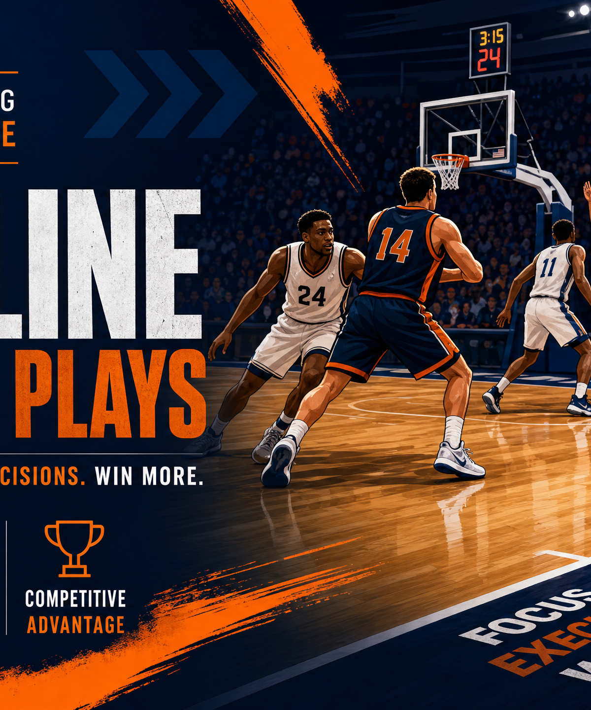 Sideline Inbound: 'Elevator' vs Man-to-Man Defense