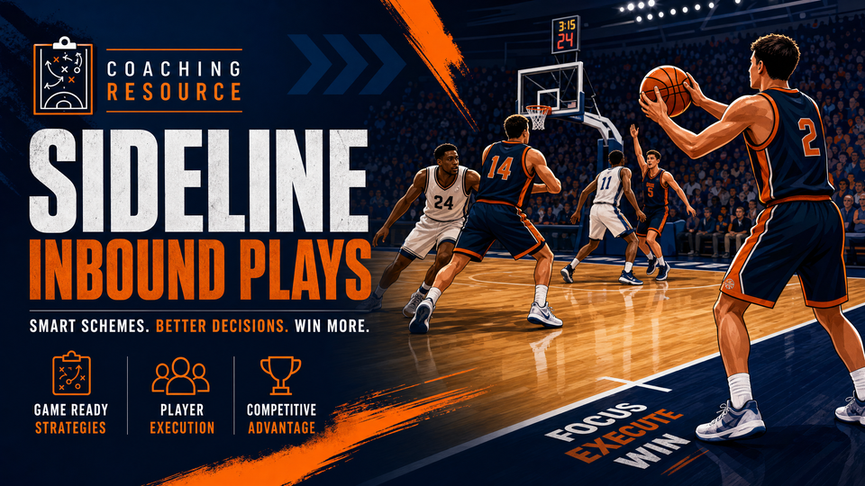 Sideline Inbound: 'Elevator' vs Man-to-Man Defense