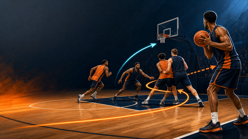 SLOB Hammer 2: Sideline Inbound Play Against Man-to-Man