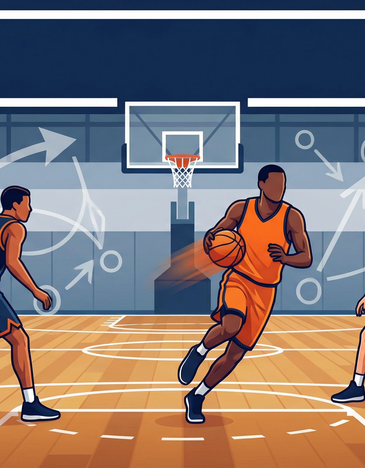 UCLA Cut Entry Play: Mastering the High-Post Back-Cut