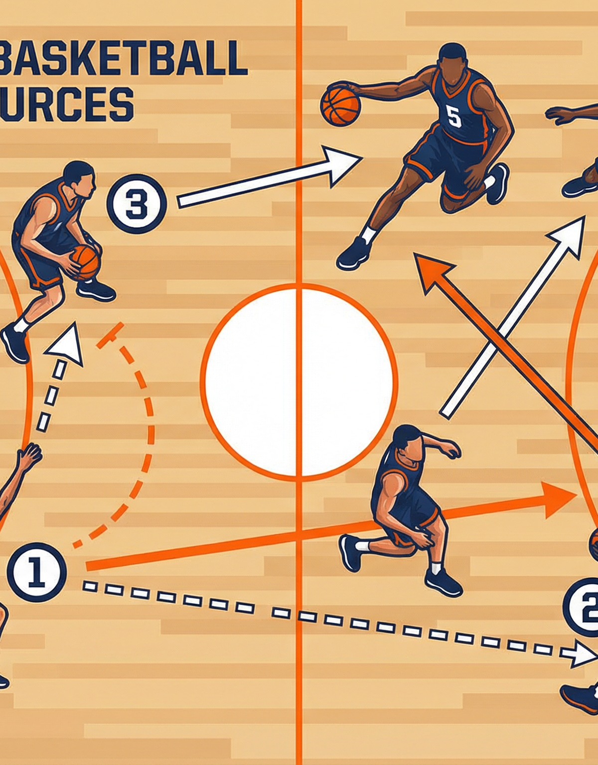 UCLA Cut Entry Play: Mastering the High-Post Screen to Create Easy Scoring Opportunities