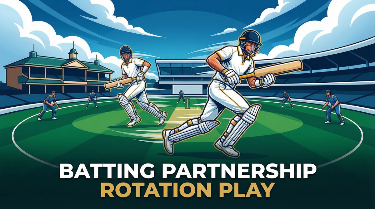 Batting Partnership Rotation Play: Mastering the Art of Strike Rotation