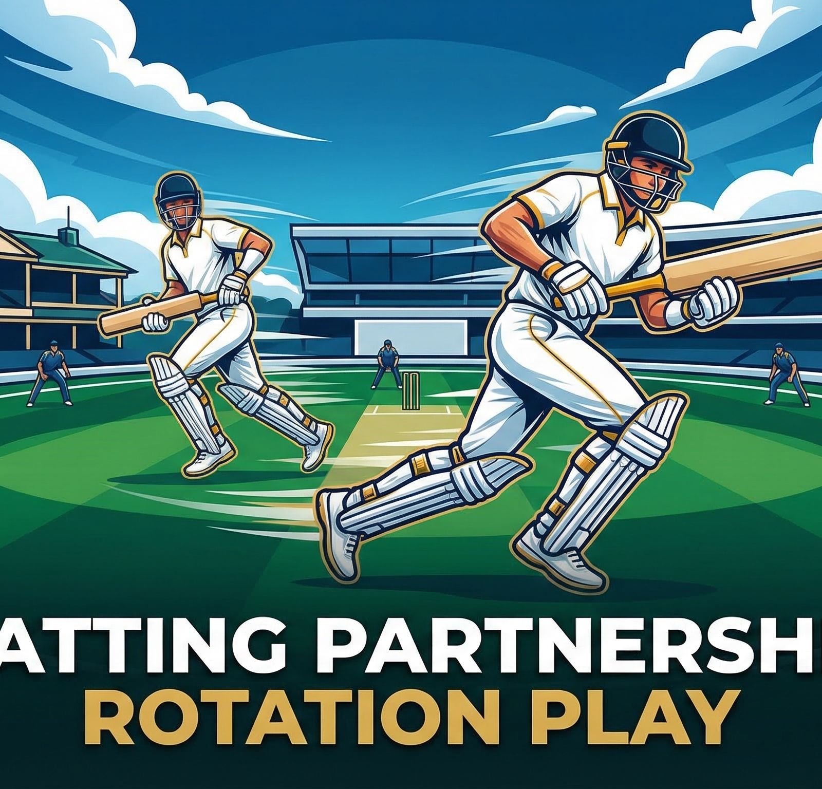 Batting Partnership Rotation Play: Mastering the Art of Strike Rotation ...