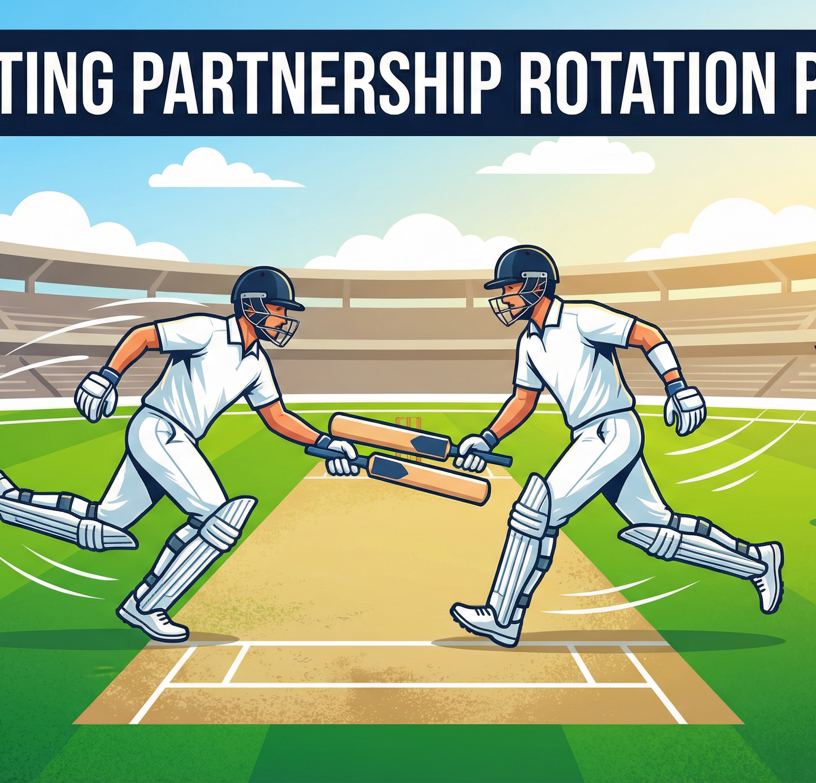 Batting Partnership Rotation Play: Mastering Strike Rotation and ...