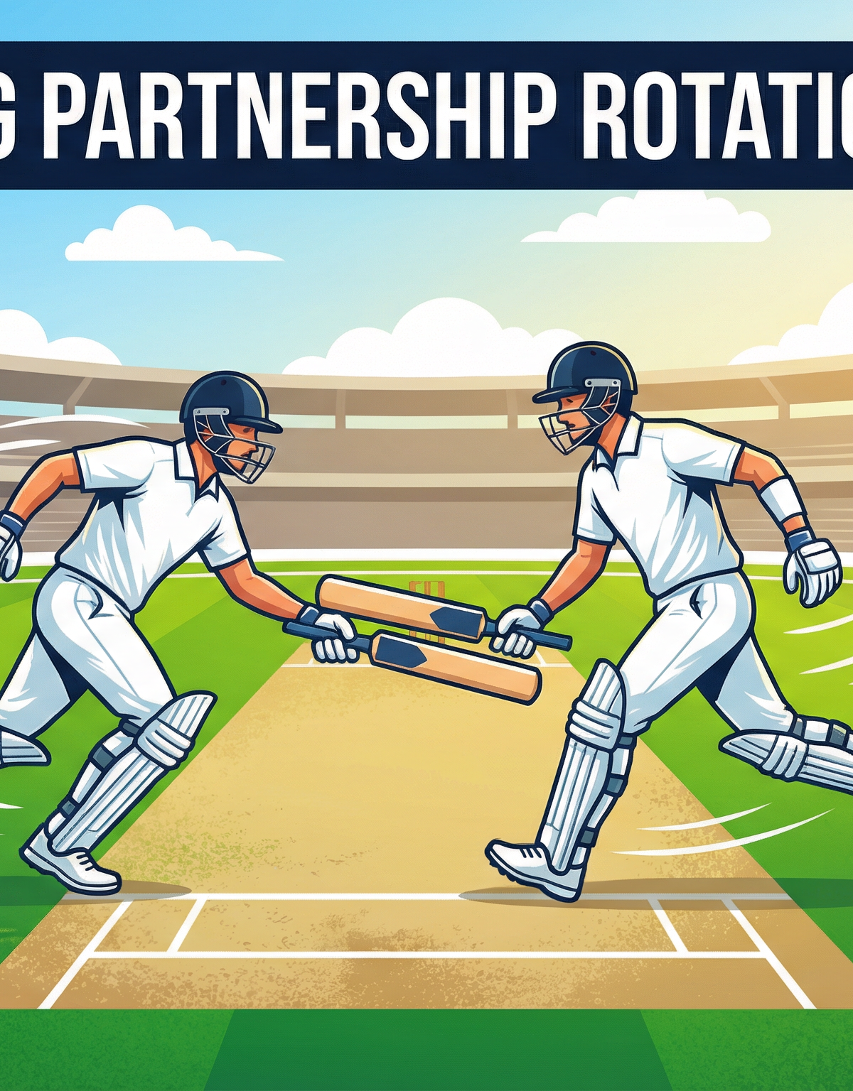 Batting Partnership Rotation Play: Mastering Strike Rotation and Communication