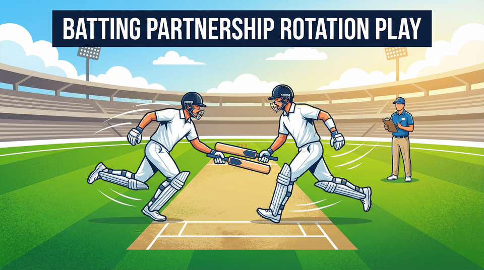 Batting Partnership Rotation Play: Mastering Strike Rotation and Communication
