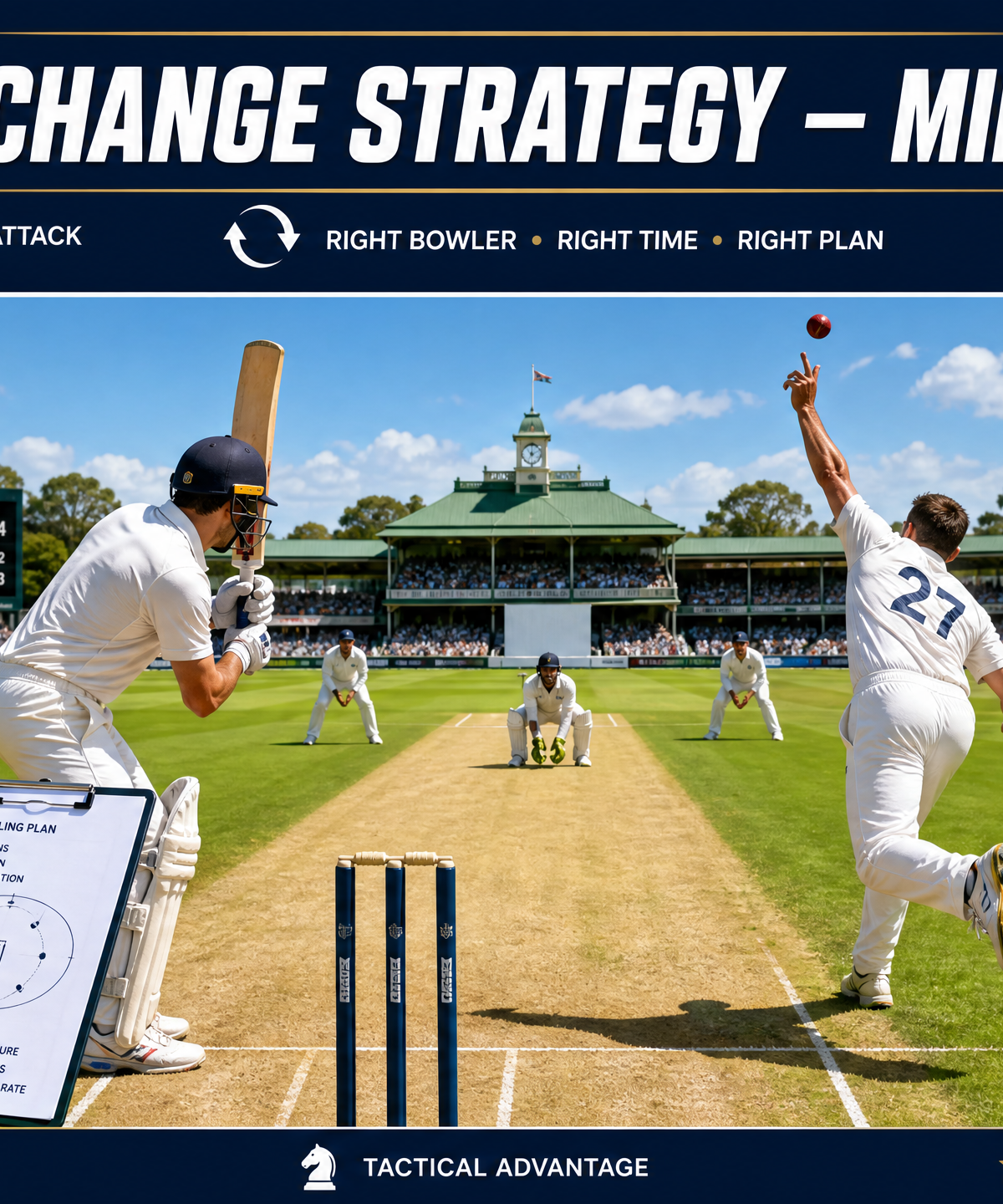 Bowling Change Strategy: Controlling the Middle Overs