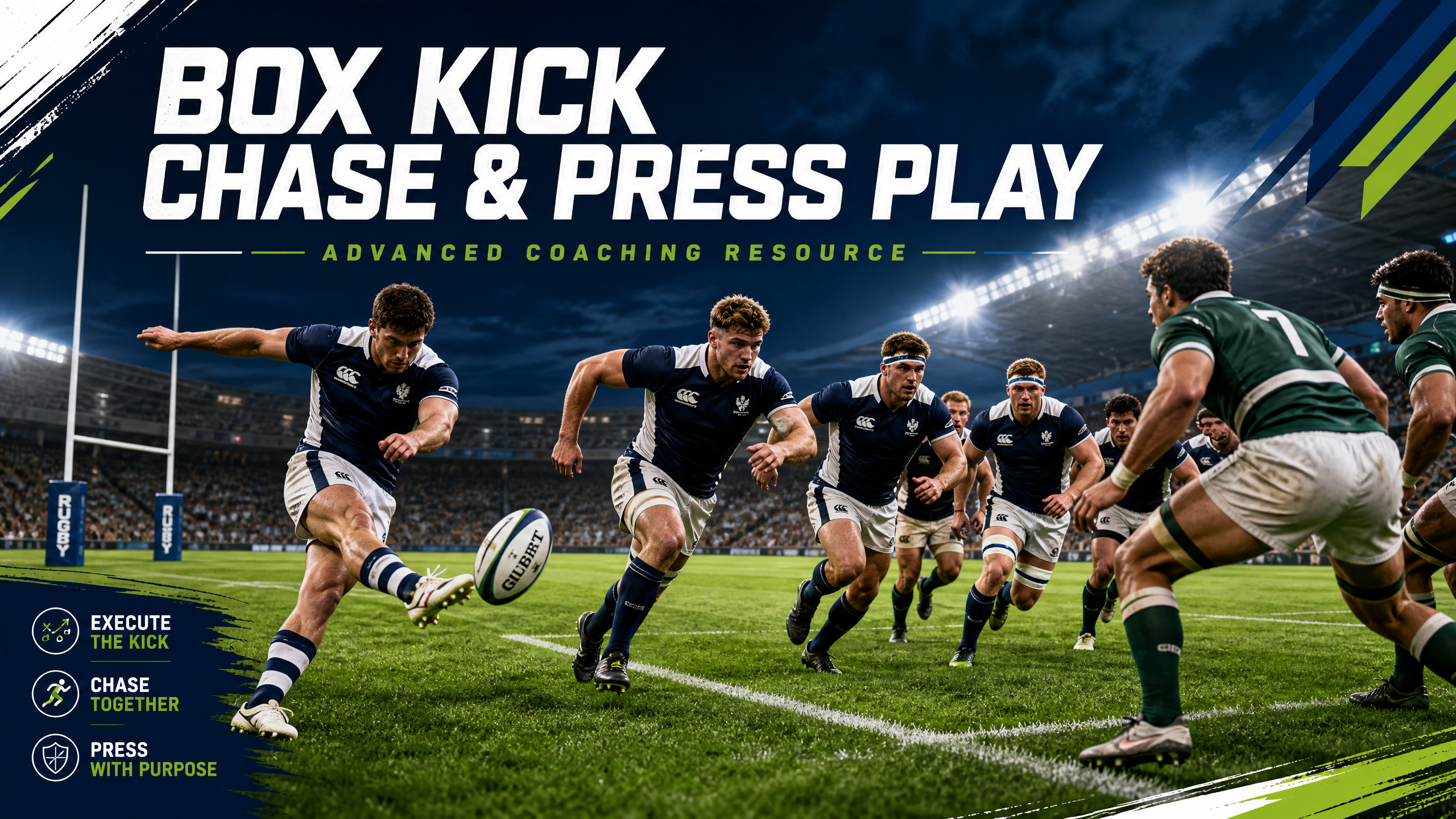The Box Kick Chase & Press: A Masterclass in Territorial Pressure