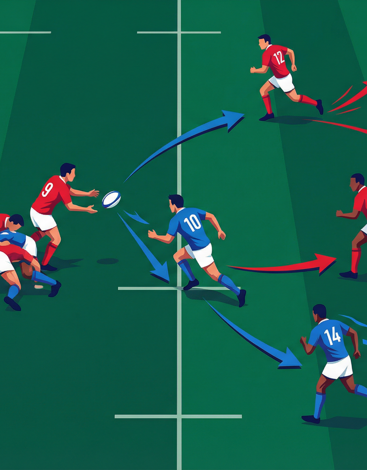 The 'Crash and Wide' First Phase Strike: Unleashing Your Backs